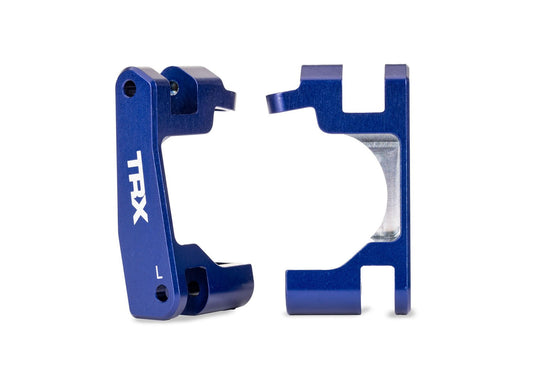 Blue Aluminum Caster Blocks (L&R)