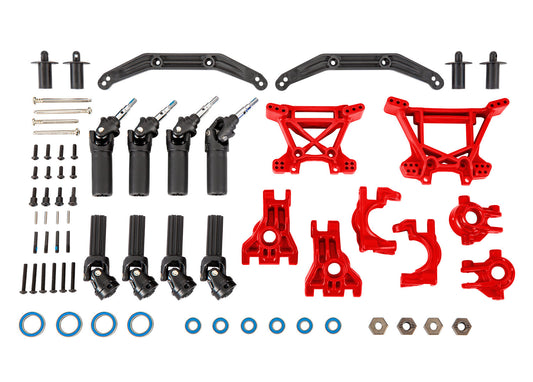 DRIVELINE & SUSPENSION KIT RED