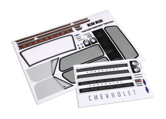 Decal sheets Chevrolet Blazer (1969 -1972)