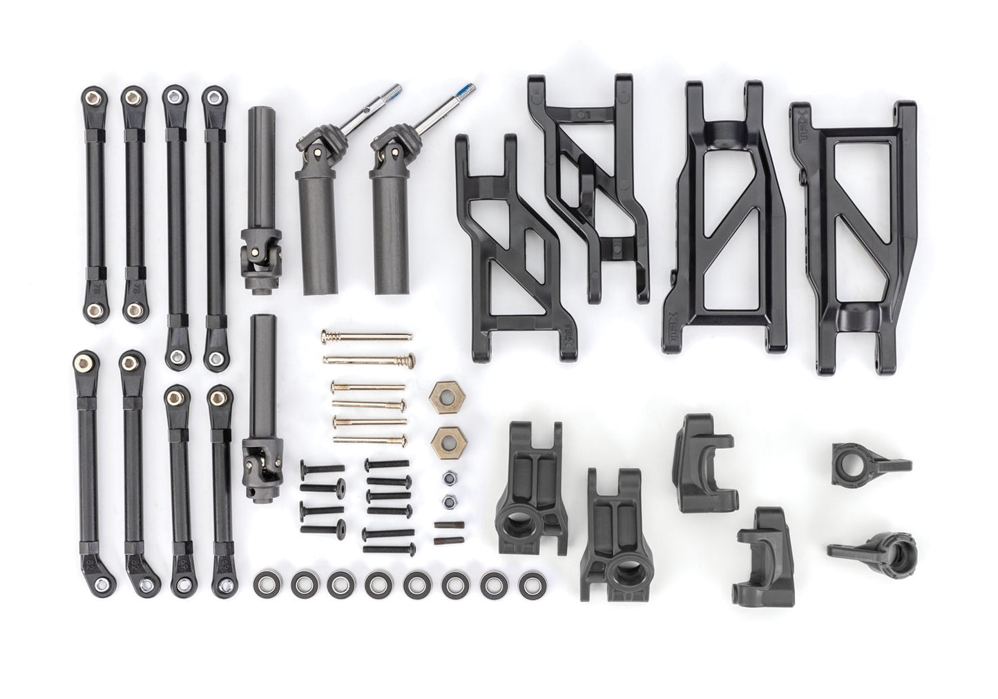DRIVELINE & SUSP KIT 2WD BLK