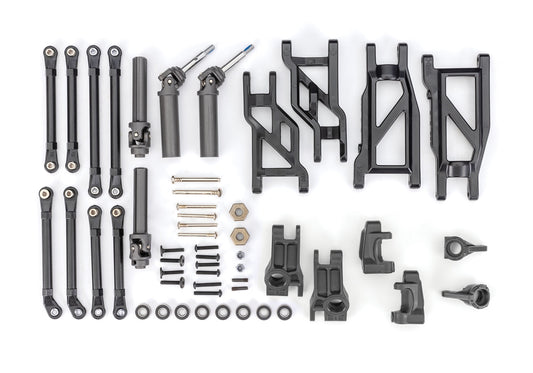 DRIVELINE & SUSP KIT 2WD BLK