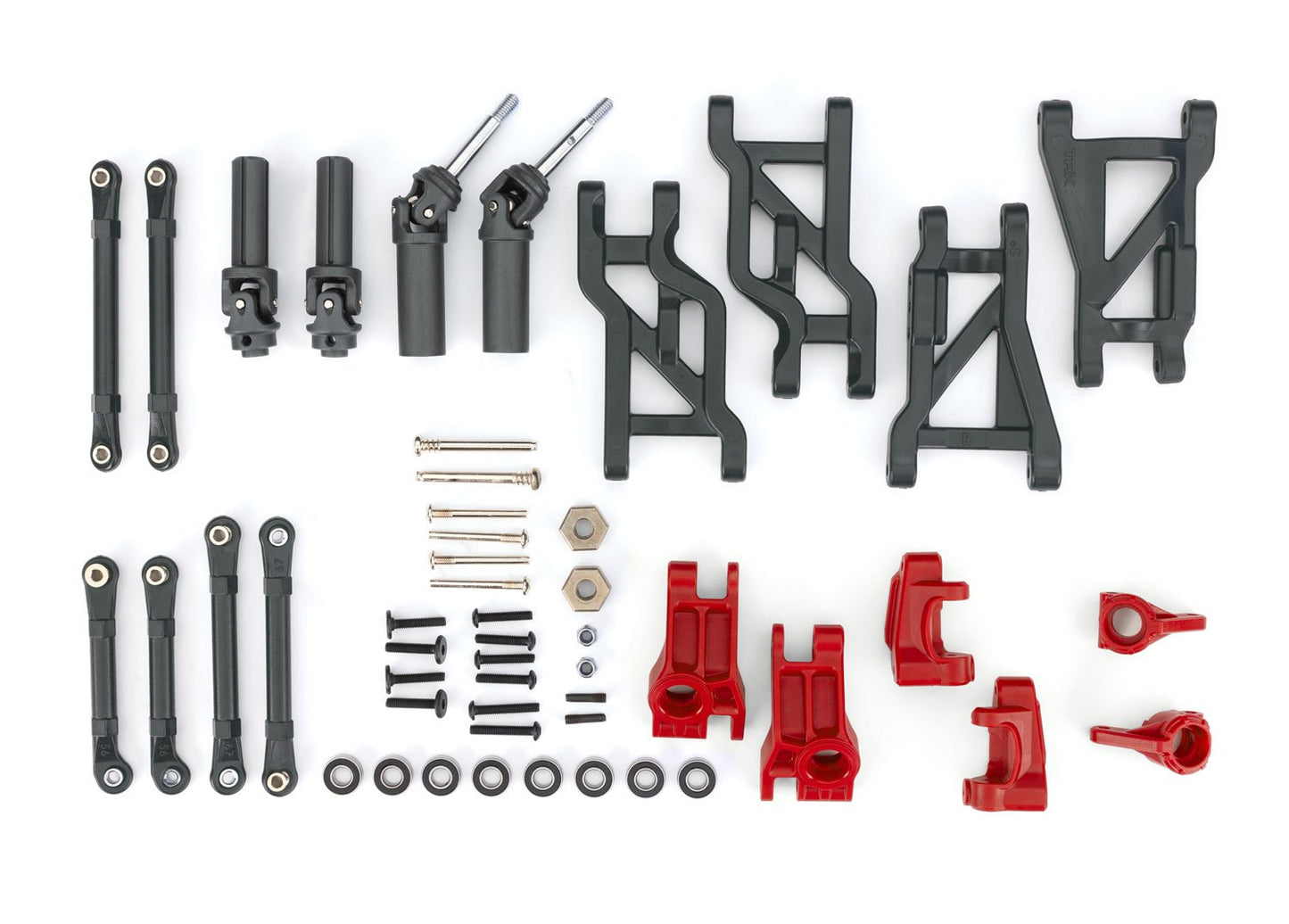 DRIVELINE & SUSP KIT 2WD RED