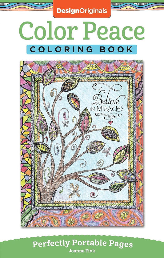 Color Peace Coloring Book - Take Along Faithful Designs