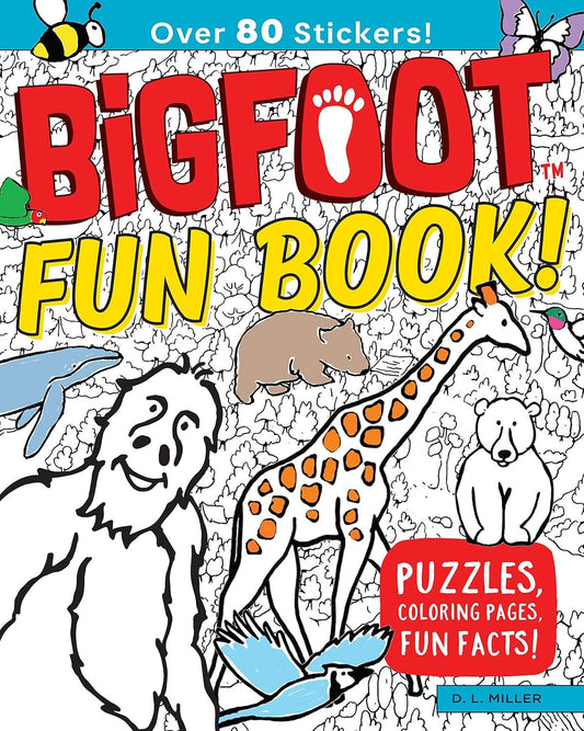 BigFoot Fun Book! - Kid's Coloring & Activities