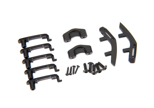 Door handles left & right/ trail sights left & right/ trail sight retainers (2)/ 2.6x8 BCS (4)/ 1.6x7 BCS (self-tapping) (4) (fits #9211 body)