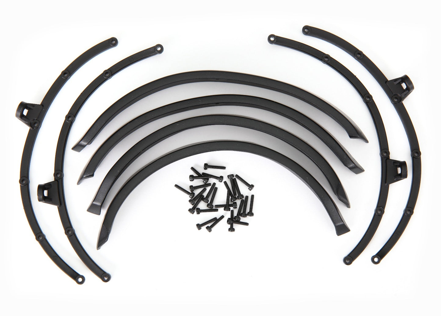 Fender flares front & rear (2 each)/ flare mounts (4)/ 2x8 CS (24) (fits #9211 body)