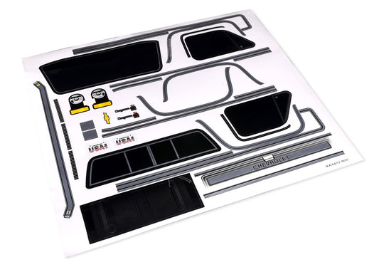 DECAL SHEET 1979 CHEV K10 TRUCK