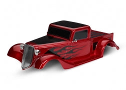 BODY '35 HOT ROD TRUCK COMPLETE RED