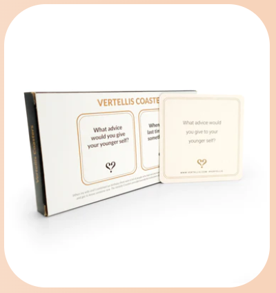 Conversation Starter Coasters