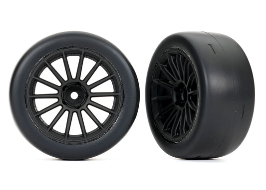 T&W MULT SPKE REAR BLK CRM SLK