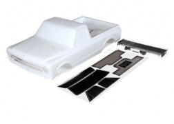 Body Chevrolet C10 (white) (includes wing & decals) (requires #9415 series body accessories to complete body)