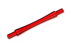 Axle wheelie bar Red (aluminum)
