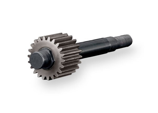 Input gear 22-tooth/ input shaft (transmission) (heavy duty) (fits Bandit Rustler  Stampede  Slash 2WD)