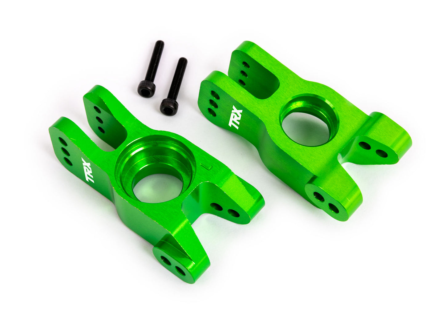 CARRIERS STUB AXLE ALUM GREEN