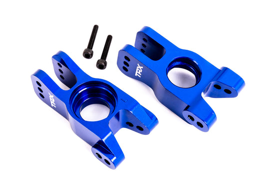CARRIER STUB AXLE ALUM BLU L/R
