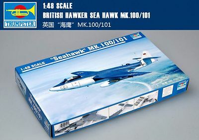 Trumpeter 1/48 Seahawk Mk 100/101 Model Kit 2827