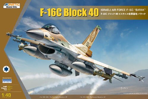 Kinetic IAF F-16C Block 40 Barak