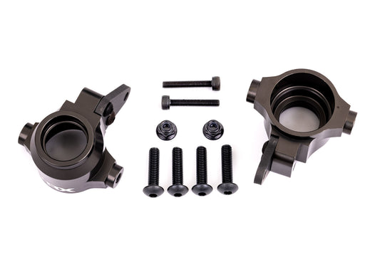 STEERING BLOCKS ALUM TITANIUM L/R