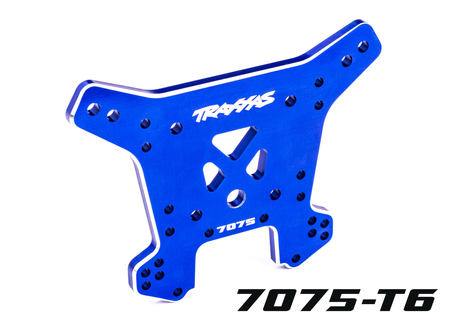 SHOCK TOWER REAR ALUM BLUE