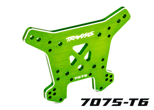 SHOCK TOWER REAR ALUM GREEN
