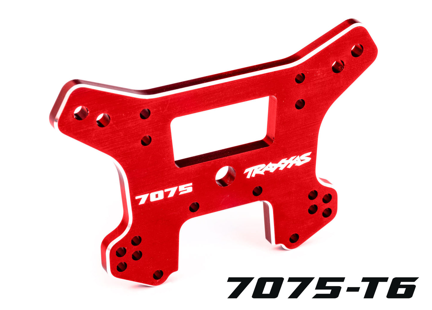 SHOCK TOWER FRONT ALUM RED