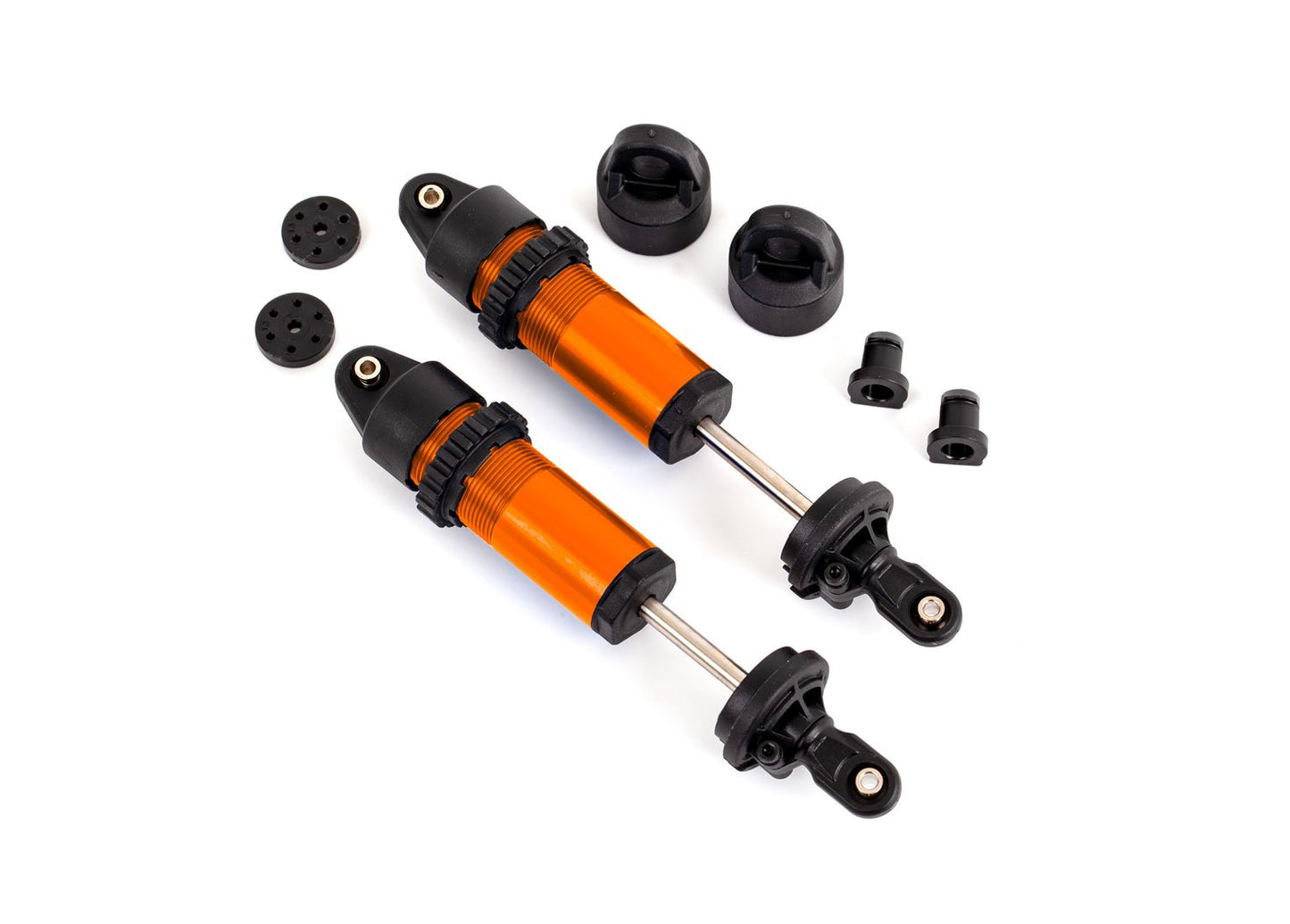 Orange Aluminum GT-Maxx Shocks (2)