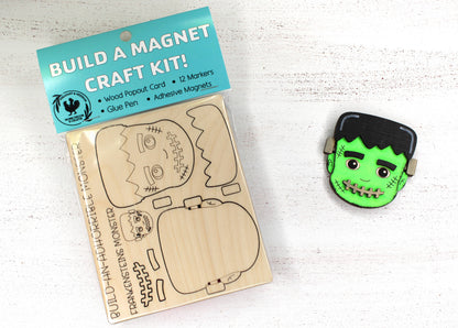 Pheasant & Needham Home Decor & Crafts - DIY Frankenstein Magnet Kit HALLOWEEN