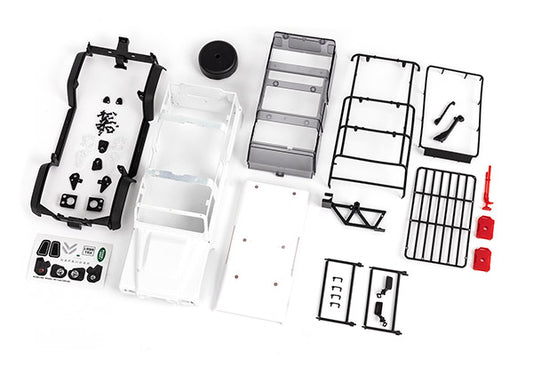 BODY TRX-4M DEFENDER WHITE