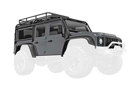 BODY TRX-4M DEFENDER SILVER