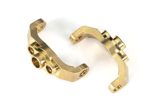 CASTER BLOCKS BRASS (L&R)