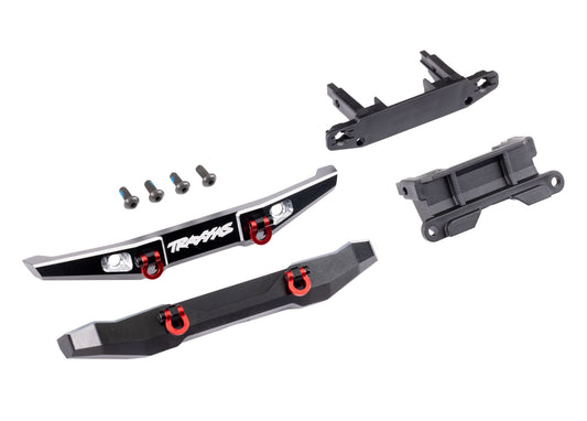 BUMPER FRONT (1) REAR (1) ALUM BLK