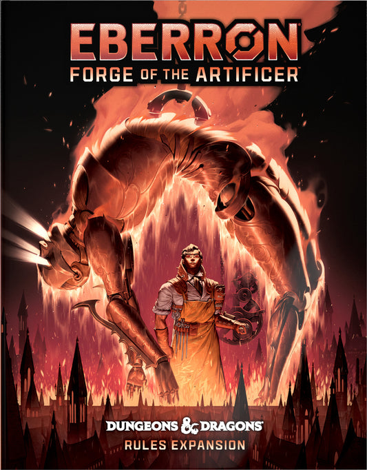 D&D, 5e: Eberron- Forge of the Artificer, Alt Cover