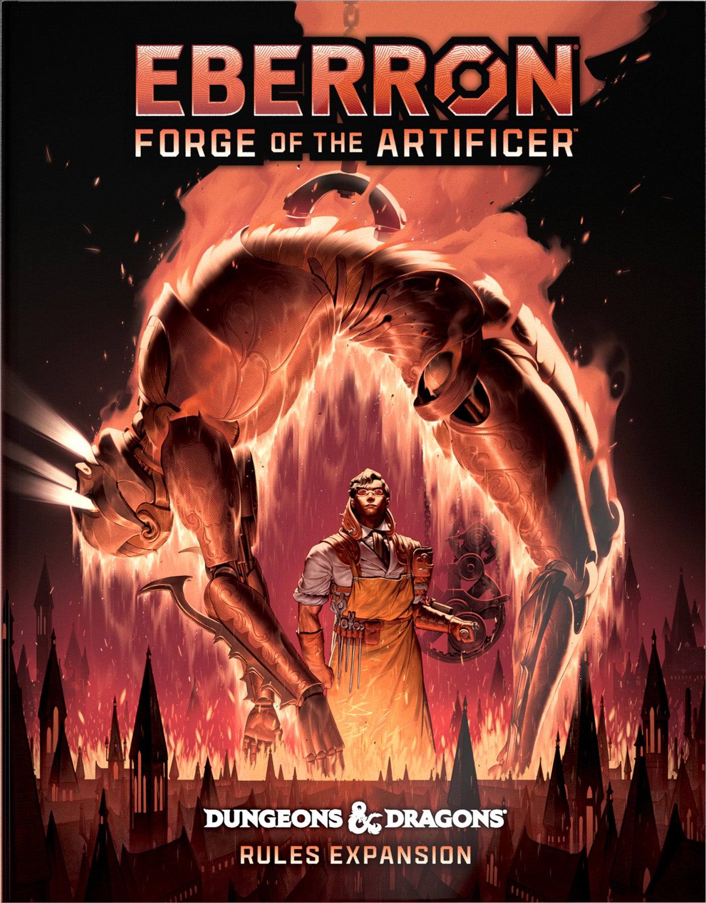 D&D, 5e: Eberron- Forge of the Artificer, Alt Cover