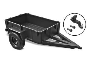 Utility trailer/ trailer hitch (assembled)/ 3mm spring pre-load spacers (2)/ 2.5x8mm BCS (2)