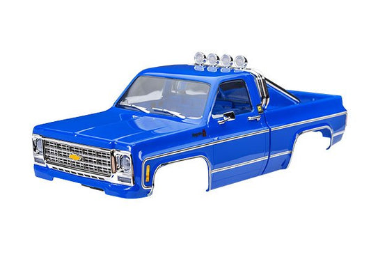 BODY TRX-4M CHEV K10 BLUE