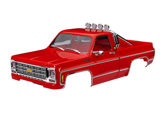BODY TRX-4M CHEV K10 RED