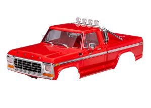 BODY TRX-4M Ford F150 RED Complete Body
