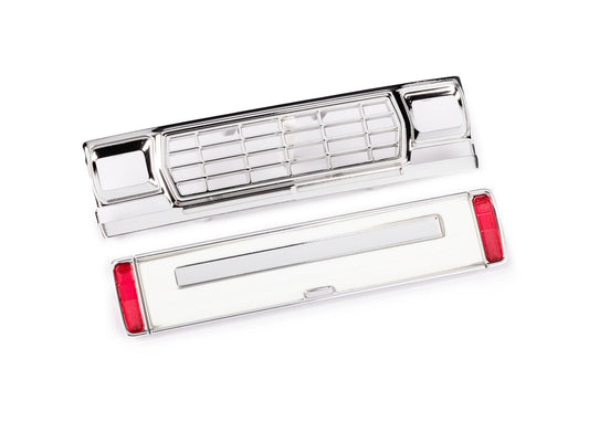 FRONT GRILLE/TAILGATE PANEL WHT