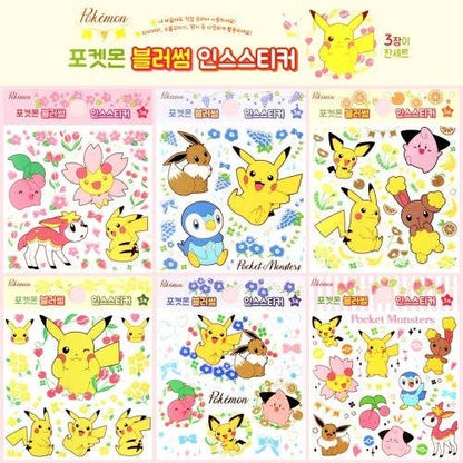 K-Wonderland - Pokemon Blossom Insta Sticker Set (3 Sheets) – Official
