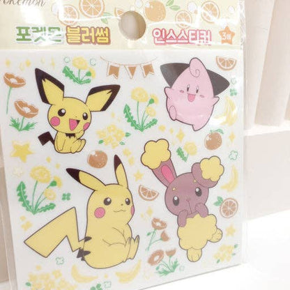 K-Wonderland - Pokemon Blossom Insta Sticker Set (3 Sheets) – Official