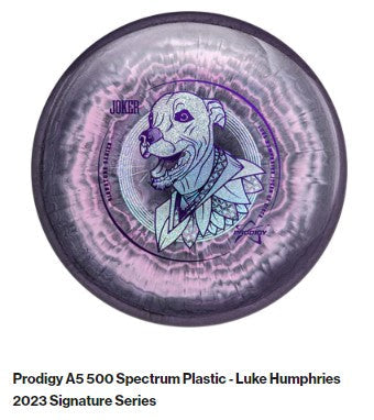 Prodigy A5 500 Spectrum Plastic - Luke Humphries 2023 Signature Series 170-177