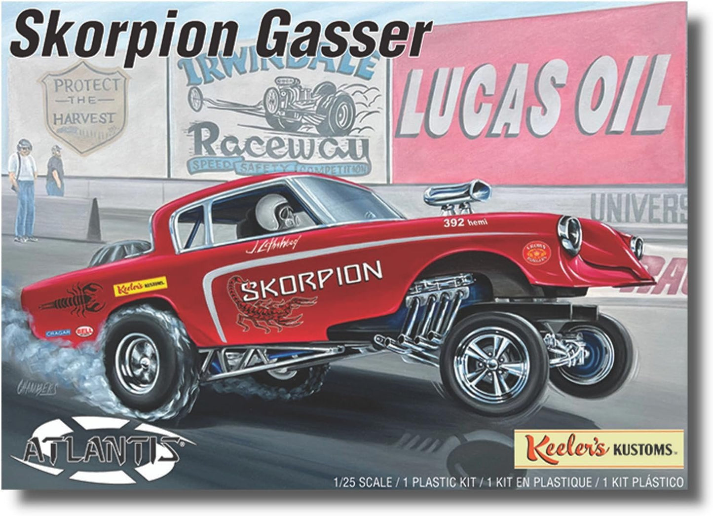 1/25 Keeler's Kustoms Skorpion Gasser Car