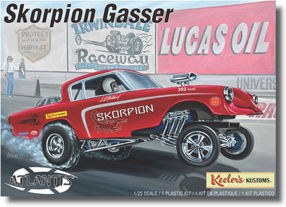 1/25 Keeler's Kustoms Skorpion Gasser Car