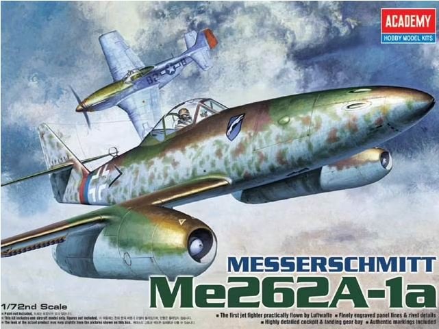 12410 1/72 Messerschmitt Me262A-1a