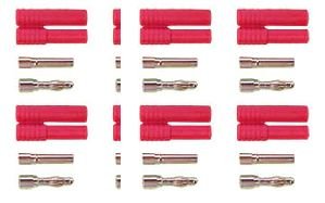 HXT 4mm Connectors - Red
