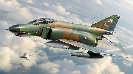 12133 1:32 F-4E Phantom II USAF Vietnam War