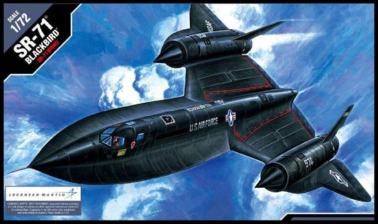 1/72 SR71A blackbird USAF Fighter