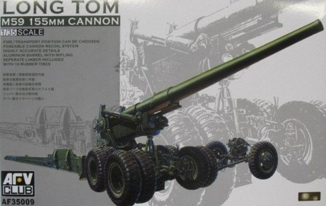 1/35 M-59 Long Tom 155mm
