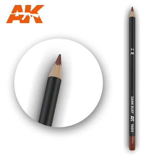 AK Weathering Pencils for Models: Dark Rust