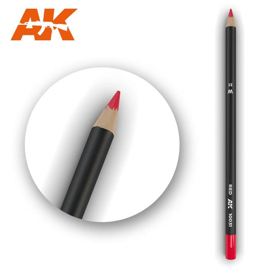 AK Weathering Pencils for Models: Red